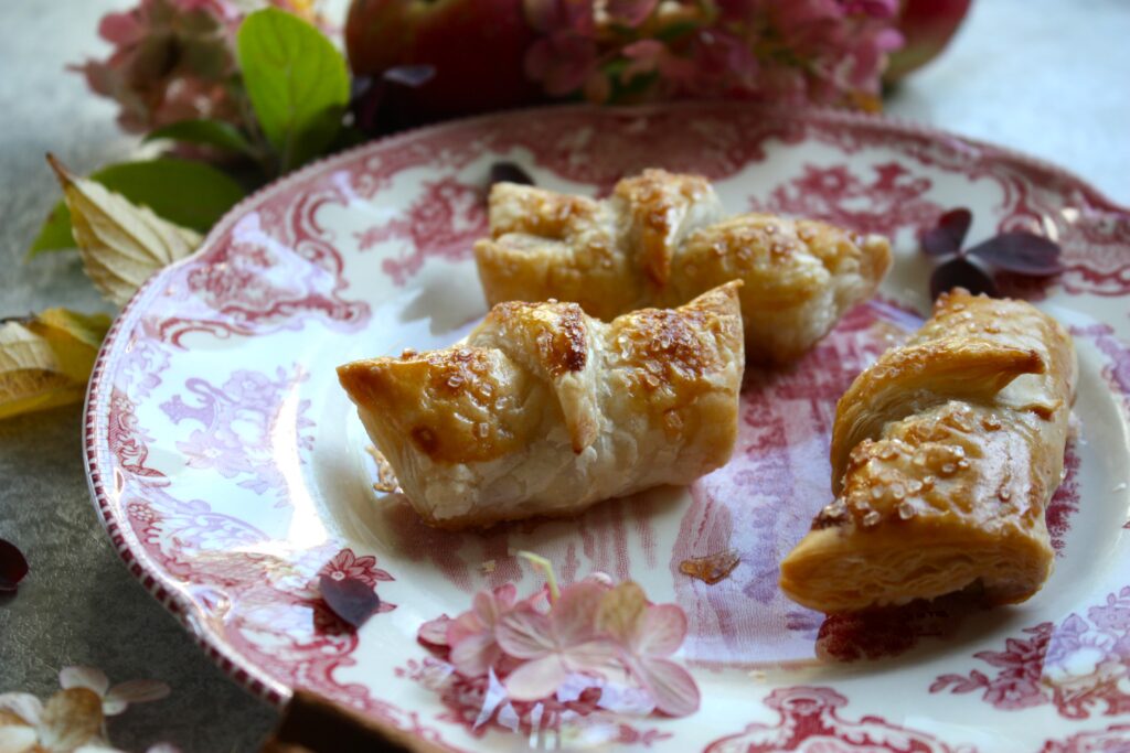 Nemme æblehorn med kanelsukker - low FODMAP opskrift